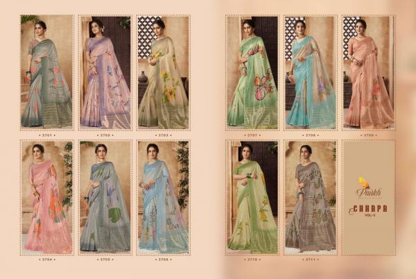 Pankh Chhapa Vol 3 Fancy Organza Saree Collection